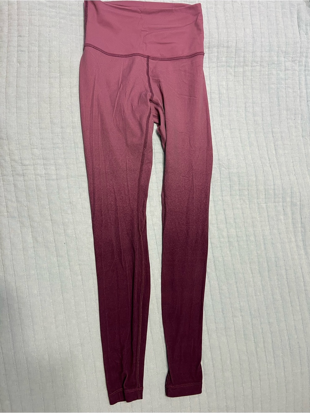 lululemon athletica Ombre Pink Leggings